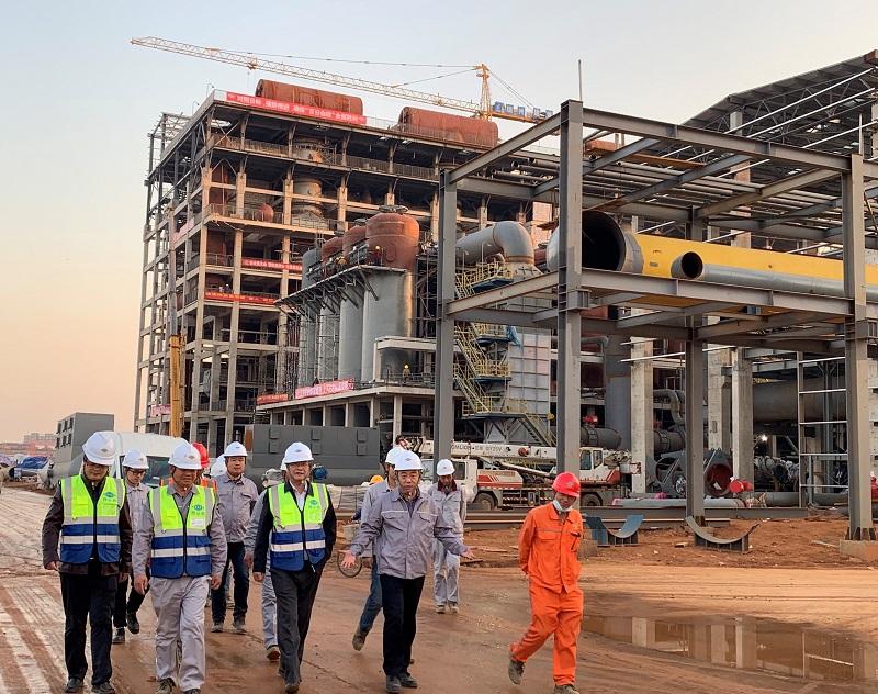 胡流芳到江西高安濟民可信工業(yè)燃氣項目檢查指導工作