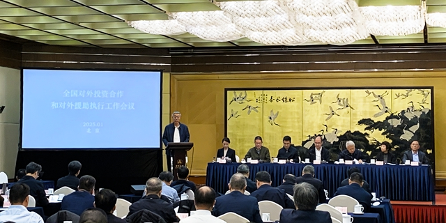 中國化學(xué)在全國對外投資合作和對外援助工作會(huì)議上代表中央企業(yè)作專題發(fā)言