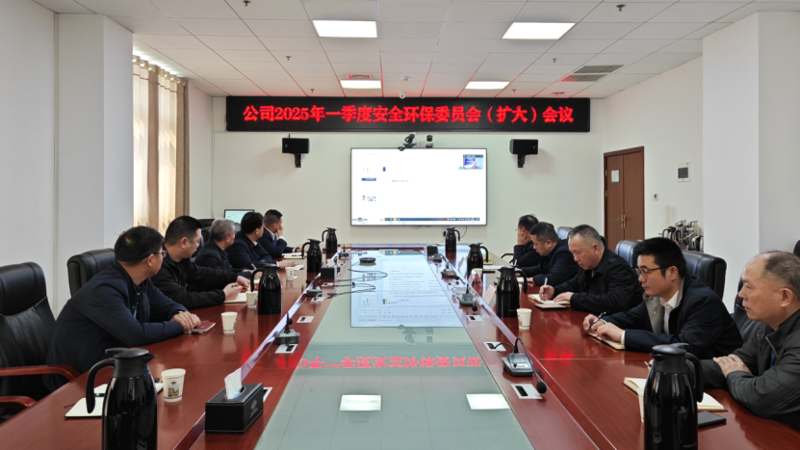 中國化學四化建召開2025年一季度安委會（擴大）會議