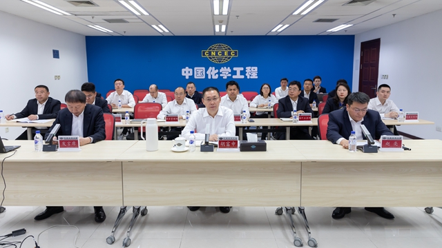 中國化學召開5月安全質量環(huán)保工作例會暨質量大檢查專項行動動員部署會議