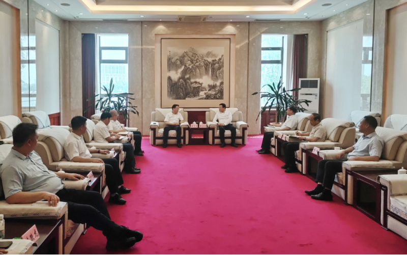 唐文方拜訪鐵嶺市委副書記、市長張寶東